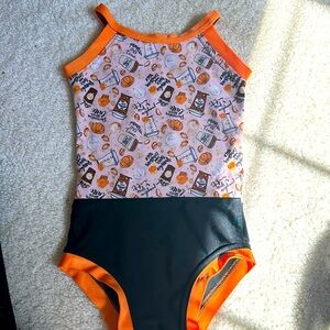 Pumpkin spice leotard